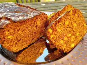 Pan dulce de cacahuetes y dátiles