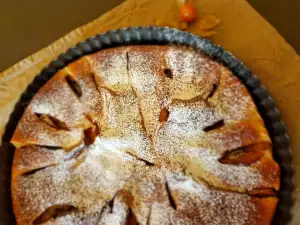 Fine Yellow Plums Cake