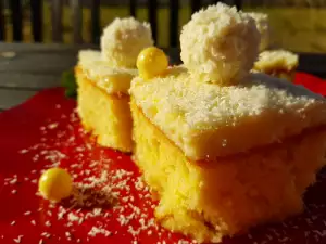 Syruped Raffaello Cake