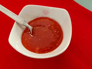 Preiswerte rote Tomatenmarmelade