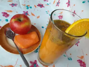 Smoothie de calabaza y chía