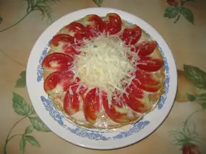 Slana torta sa palačinkama od tikvica