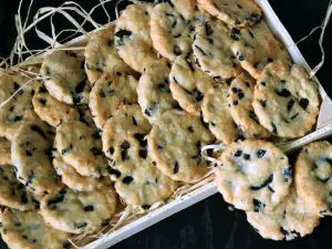 Galletas crujientes con aceitunas