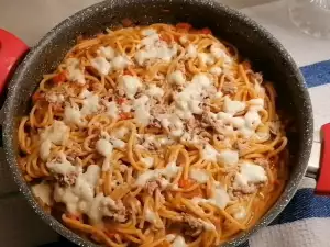 Spaghetti in Thunfischsoße