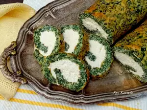 The Most Delicious Spinach Roll