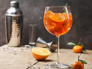 Siciliaanse Aperol spritz