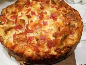 Strata-pizza