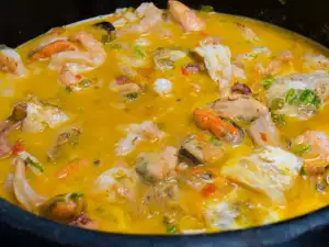 Seafood soup