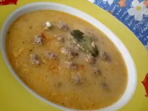 Mexican Meatball Soup