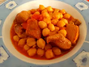 Pork with Chickpeas