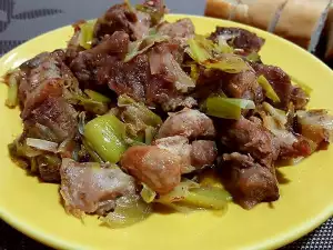 Pork Stir Fry with Leeks