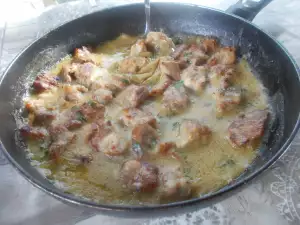 Pan-Fried Pork in Sauce