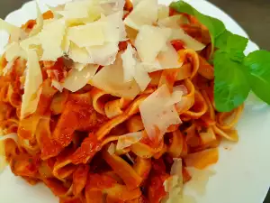 Tagliatelle Calabrese mit Champignons