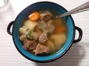 Tasty Veal Stew with Vegetables