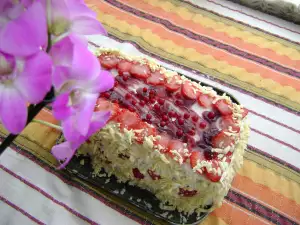 Terrina de mascarpone con frutas del bosque