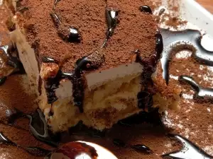 Tiramisu with Eggnog