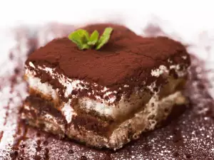 Originele Italiaanse tiramisu