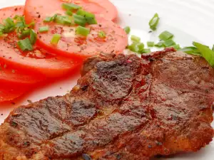 Beef Steak in a Pan