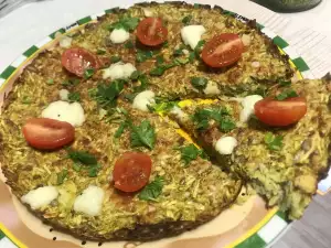 Tortilla de patatas con calabacín (versión saludable)