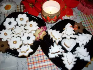 Pastas de té navideñas