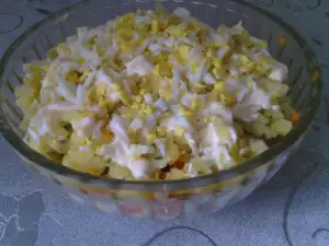 Ensaladilla de patatas ligera