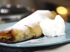 Weense apfelstrudel met citroensmaak