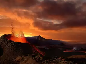 Volcano Erruption