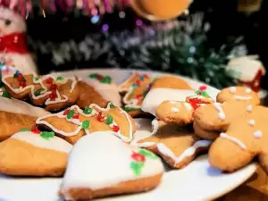 Galletas navideñas de jengibre y nuez moscada