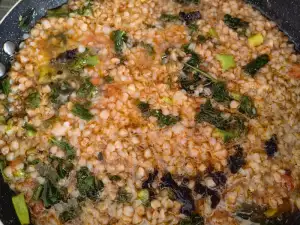 Vegan Kale and Buckwheat Stew