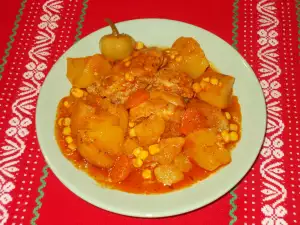 Stewed Rabbit with Potatoes