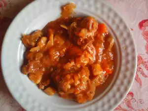 Stewed Rabbit with Vegetables