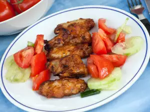 Marinated Grilled Chicken Wings