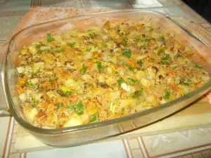 Cauliflower and Potatoes Casserole