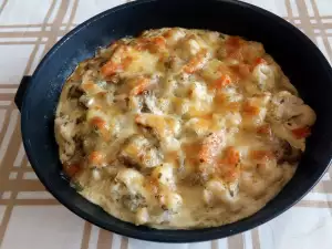 Casserole with Eggplant and Cauliflower