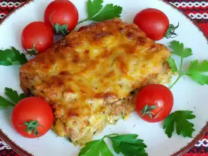 Minced Pork and Zucchini Casserole