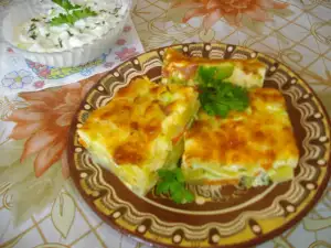 Tasty Casserole with Zucchini and Potatoes