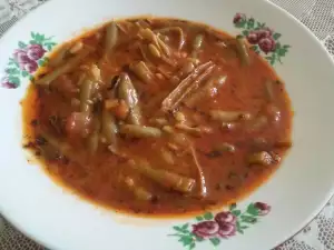 Рагу со стручковой фасолью