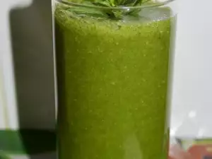 Băutură verde de detoxifiere