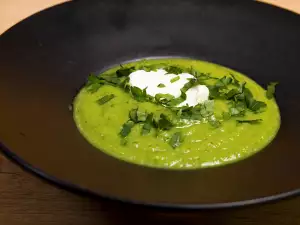 Klassieke groene gazpacho