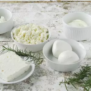 ricotta and fresh cheeses