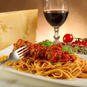 Pasta with Wine