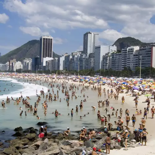 Copacabana in Rio de Janeiro