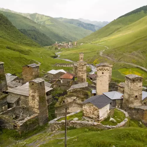 Комплексът от исторически паметници в Горна Сванетия