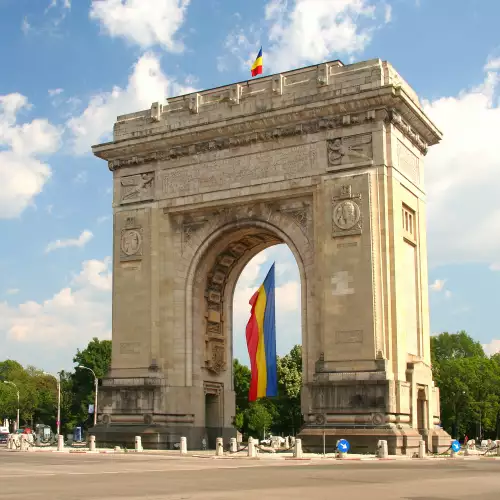 Arc de Triomphe in Bucharest