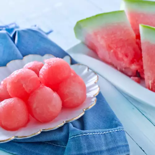 Cómo hacer helado fácil de melón o sandía