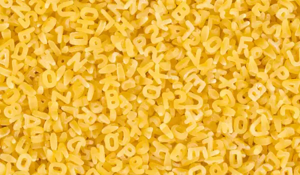 Alphabet Pasta