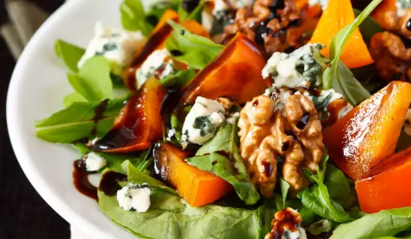 Salat mit Balsamico Essig