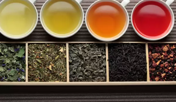 Tipos de té