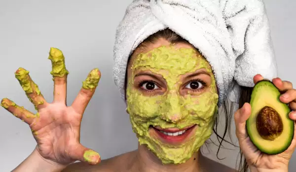 Avocado is good for the skin