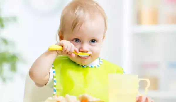 Kürbis im Kindermenü